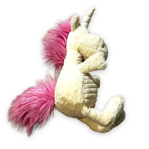 JELLYCAT Ursula Unicorn Pink Mane RETIRED 15” Soft Plush Stuffed Toy Lovey - Picture 5 of 9